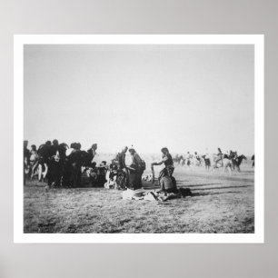 The Ghost Dance, South Dakota, 1890 (foto) Poster