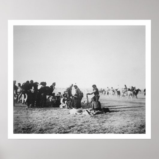 The Ghost Dance, South Dakota, 1890 (foto) Poster (Voorkant)