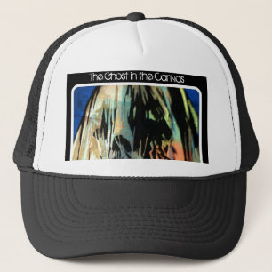 "The Ghost in the Canvas" Trucker Hat Trucker Pet