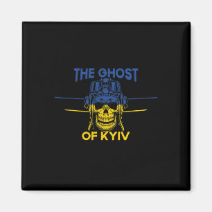 The Ghost Of Kyiv Steun Oekraine T-shirt #nowar St Magneet