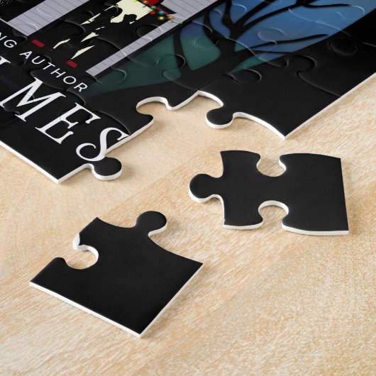 The Ghost Who Came for Christmas Book Hoesje Puzze Legpuzzel (Zijkant)