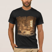 The Ghosted Room — Gothic Wearable Art T-shirt (Voorkant)