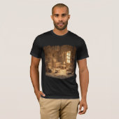 The Ghosted Room — Gotische Draagbare Kunst T-shirt (Voorkant volledig)