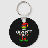 The Giant Elf Christmas Family Matching Pajama Sleutelhanger (Voorkant)