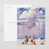 “The Giant” Fairy Art by NC Wyeth Feestdagenkaart (Voorkant / Achterkant)