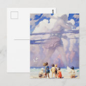 "The Giant" Fairy Art van NC Wyeth Briefkaart (Voorkant / Achterkant)