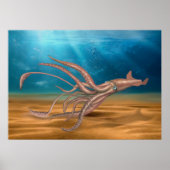 THE GIANT SQUID POSTER (Voorkant)
