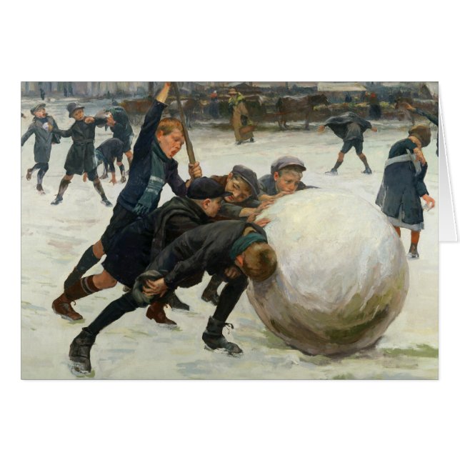 The Giantest Snowball, 1903 (Voorkant Horizontaal)