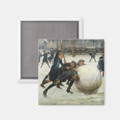 The Giantest Snowball, 1903 Magneet (Voorkant / Achterkant)
