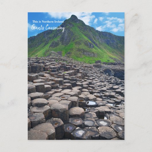 The Giant's Causeway - Noord-Ierland Briefkaart (Voorkant)