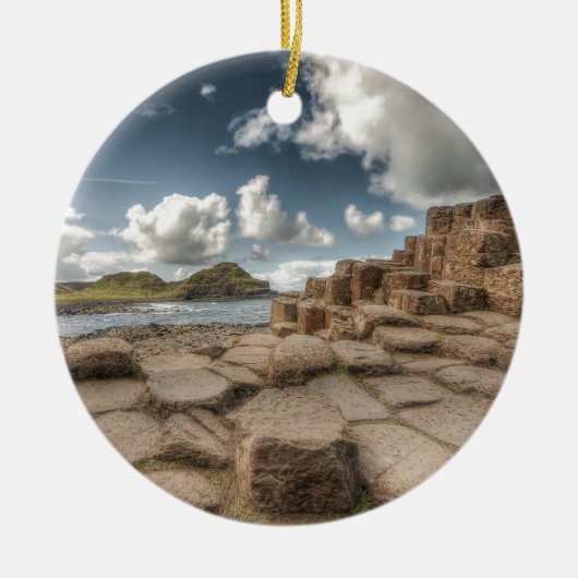 The Giant's Causeway, Noord-Ierland Keramisch Ornament (Voorkant)