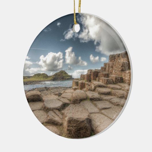 The Giant's Causeway, Noord-Ierland Keramisch Ornament (Links)