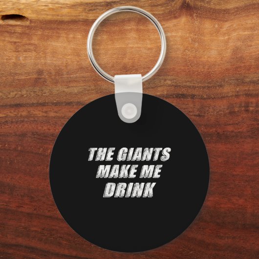 The Giants Make Me Drink Funny  Sleutelhanger (Voorkant)