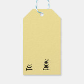 The Gift Cadeaulabel (Achterkant)