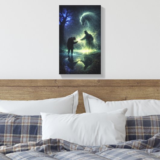 The Gift of the Spirit Canvas Afdruk (Insitu (Slaapkamer))