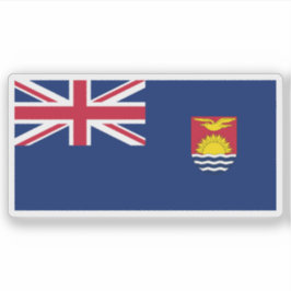 The Gilbert and Ellice Islands flag (1937–1976) Sticker