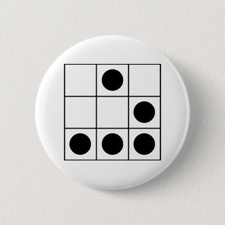 "The Gilder" Hacker Emblem Ronde Button 5,7 Cm