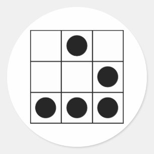 "The Gilder" Hacker Emblem Ronde Sticker