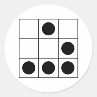 "The Gilder" Hacker Emblem Ronde Sticker