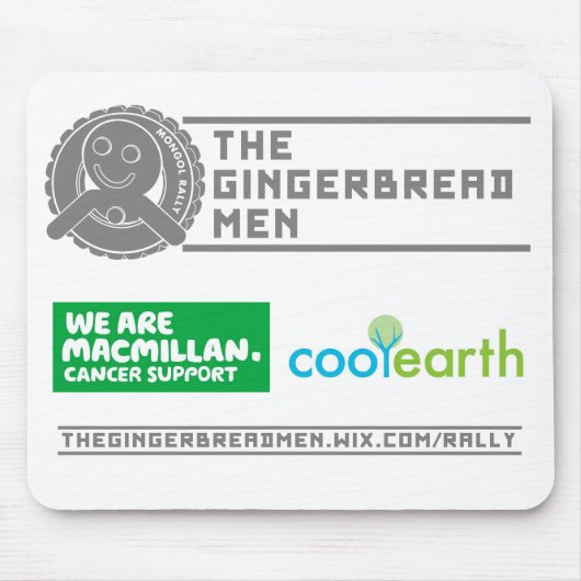 The Gingerbrood Mousepad Muismat (Voorkant)
