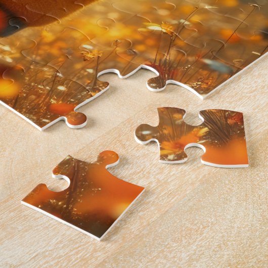 The Giraffe and the red balloon Legpuzzel (Zijkant)