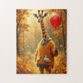The Giraffe and the red balloon Legpuzzel (Verticaal)
