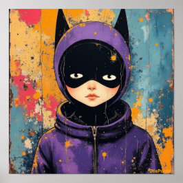 THE GIRL IN PURPLE POSTER