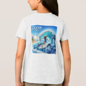 The Girl Power Colection Tri-Blend Shirt (Achterkant)