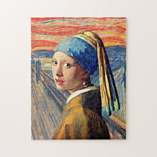 The Girl’s Scream Puzzle Legpuzzel (Verticaal)