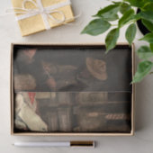 "The Glance" Westerne kunst van W Herbert Dunton Tissuepapier (Geschenk)