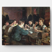 The Glass Blowers, 1883 (olie op canvas) Fotoplaat (Voorkant)