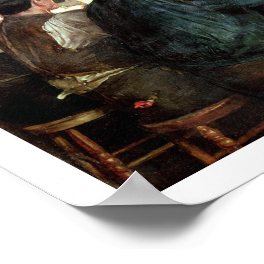 The Glass Blowers, 1883 (olie op canvas) Poster (Hoek)