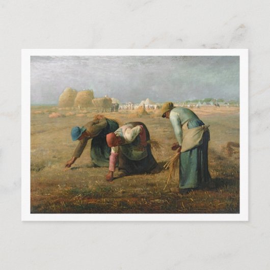 The Gleaners, 1857 Briefkaart (Voorkant)