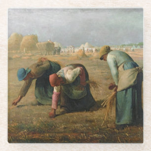 The Gleaners, 1857 Glazen Onderzetter