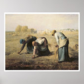 The Gleaners, 1857 Jean-Francois Millet Poster (Voorkant)