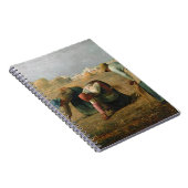 The Gleaners, 1857 Notitieboek (Rechterzijde)