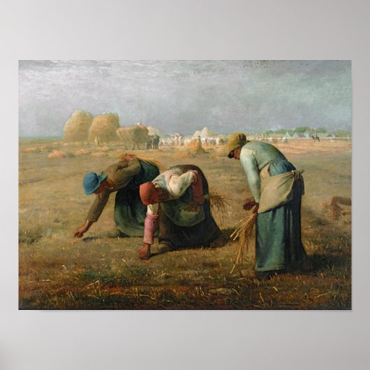 The Gleaners, 1857 Poster (Voorkant)