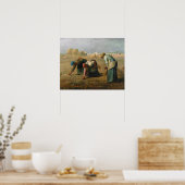 The Gleaners, 1857 Poster (Keuken)