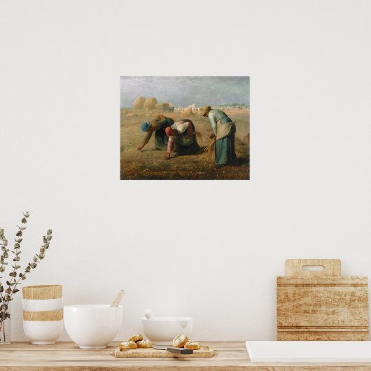 The Gleaners, 1857 Poster (Keuken)