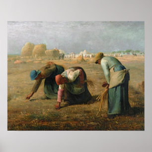 The Gleaners, 1857 Poster