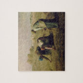 The Gleaners by Jean-François Millet 1857 Legpuzzel (Verticaal)