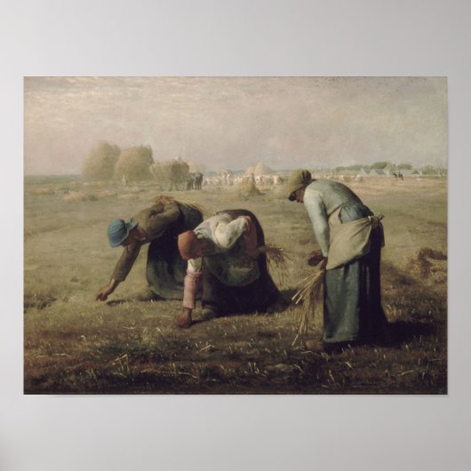 The Gleaners by Millet - Poster (Voorkant)