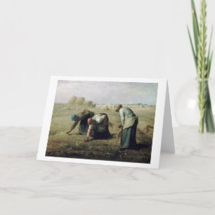 The Gleaners, Jean-Francois Millet, 1857 Kaart