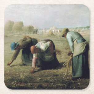 The Gleaners, Jean-Francois Millet, 1857 Kartonnen Onderzetters