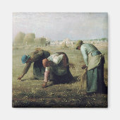The Gleaners, Jean-Francois Millet, 1857 Magneet (Voorkant)