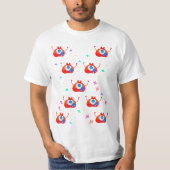 The Glitchy Stardust Monster T-shirt (Voorkant)