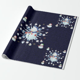 The Glittery Kerstman - Cadeaupapier