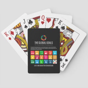 The Global Goals UN SDG 2030 Pokerkaarten