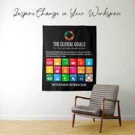 The Global Goals UN SDG 2030 Wandkleed