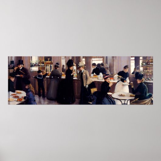 The Gloppe deeg shop on the Champs-Elysee Poster (Voorkant)